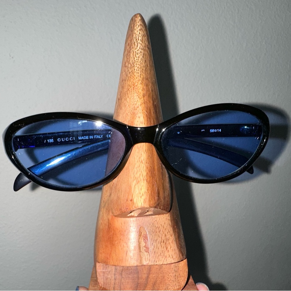 Authentic Vintage Gucci Blue Sunglasses
